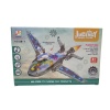 Yerde Gezen Işıklı Sesli Hareketli Mekanizmalı Savaş Uçağı 43x27 Cm - 8817