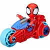 Spider-Man And His Amazing Friends Motorsiklet Ve Figür Spidey - F6777-F7459