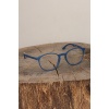 Mavi Renk Oval Mat  Bayan Gözlük - BJ-GG511