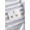 316L Çelik Gold Renk Kadın Charm Küpe - BJ-BKP8069