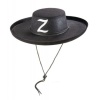 Z Logolu Çocuk Boy Bağcıklı Zorro Şapkası