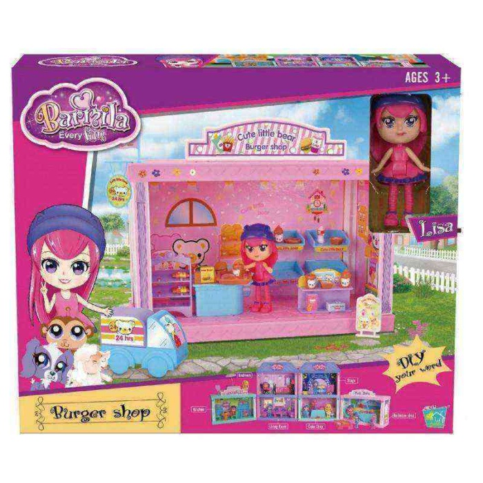 Barmila Hamburger Seti Aksesuarlı - 60322Ab