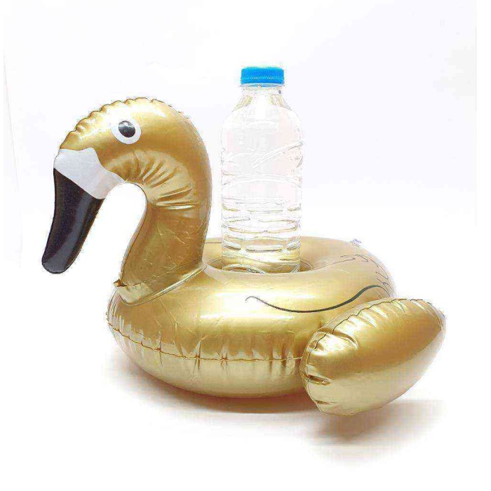 Flamingo Bardak Tutucu - Şişme Bardaklık - 1909045-RoseGold