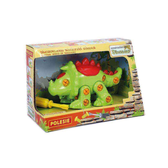Polesie Sök Tak Dinozor Triseratops 32 Parça - POL-76816