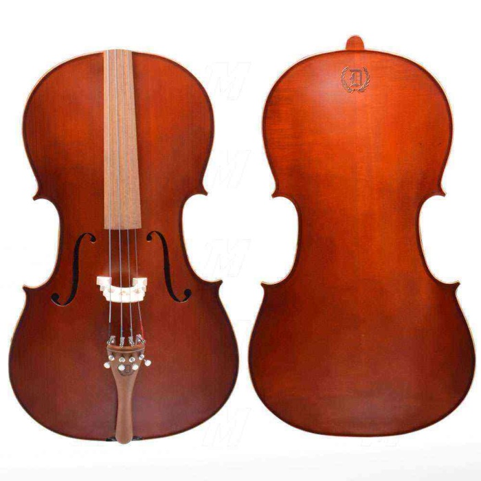 Çello (Viyolonsel) Tam Takım Gül Aksamlı Mat DCR44CRP1M