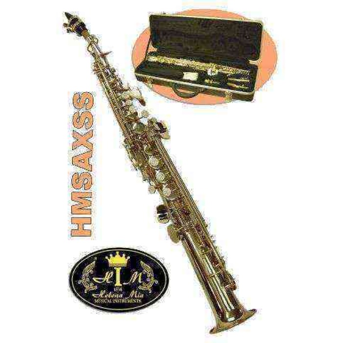 Saksafon Soprano Altın Helena Mia HMSAXSS