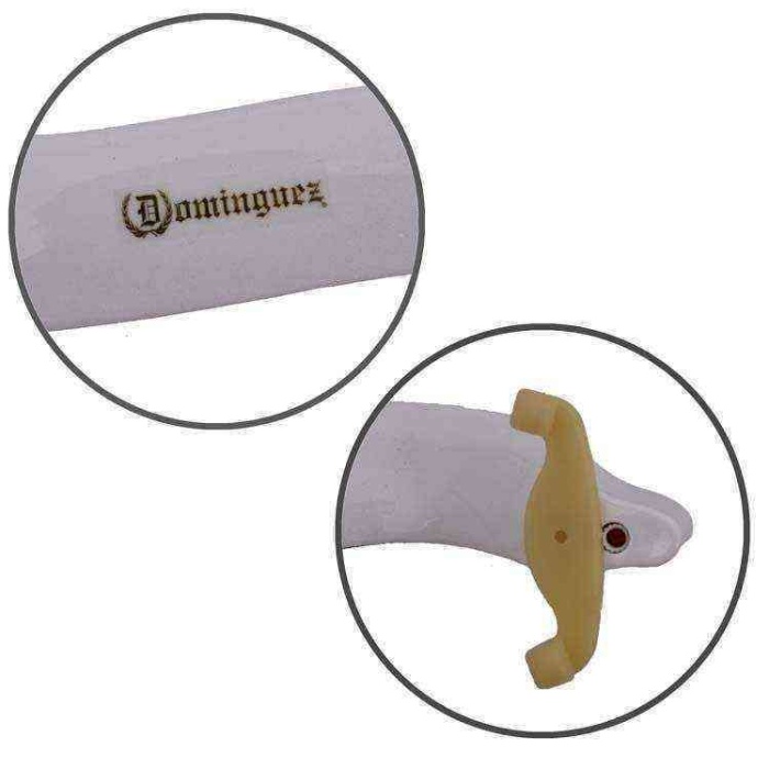Dominguez Viyola ve Keman Yastık Beyaz DVSR14WH