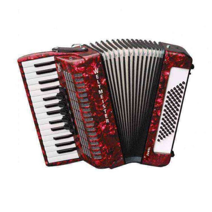 Akordeon Weltmeister Juwel 30/72/III/5 Kırmızı WM-01010099