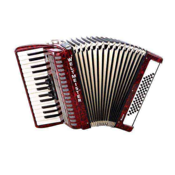Akordeon Weltmeister Rubin 30/60/II/3 Kırmızı WM-01010082