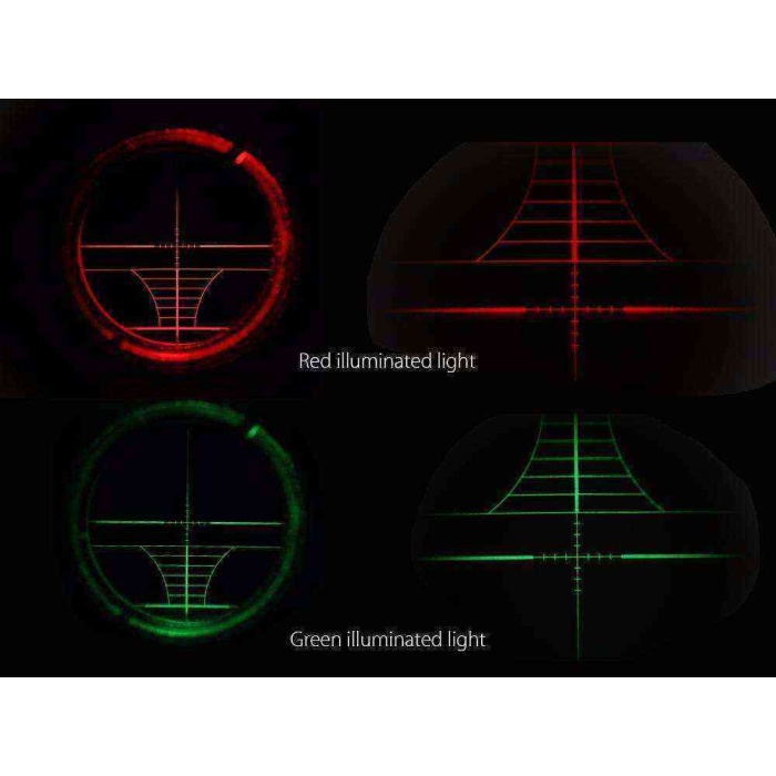 3-9x50aoeg çıft ışıklı Retikül Optik Görüş Kapsamlı Zoomlu Tüfek Dürbün(b)