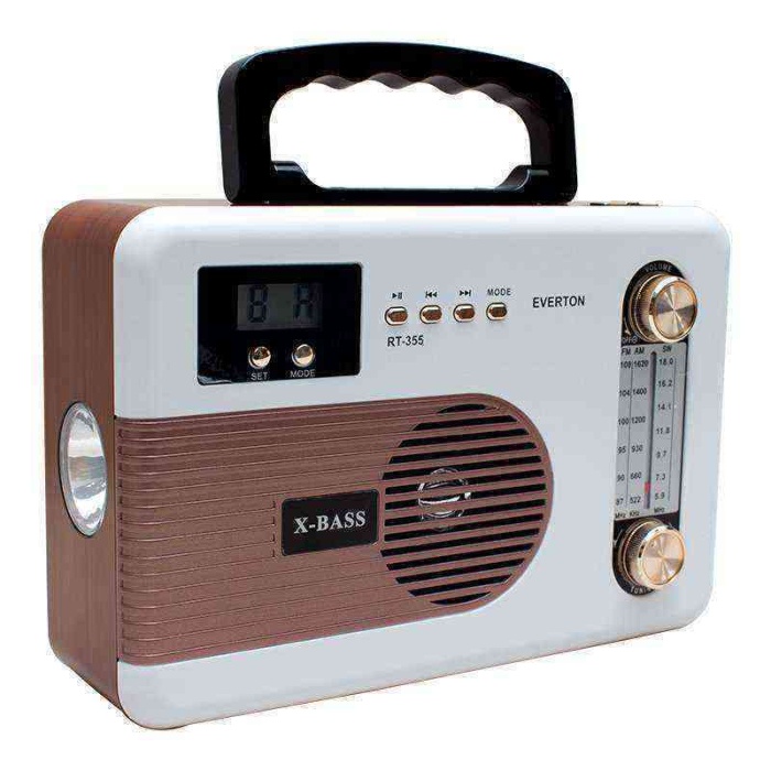Everton RT-355BT USB/SD/FM/AW/SW/AUX/Bluetooth Destekli Müzik Kutusu