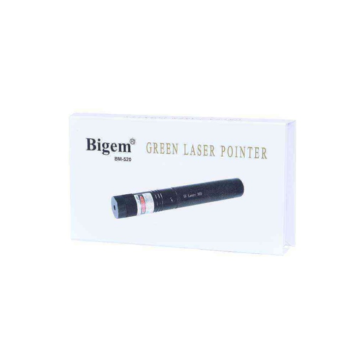 Şarjlı Yeşil Lazer Pointer 1000mW Bm-520