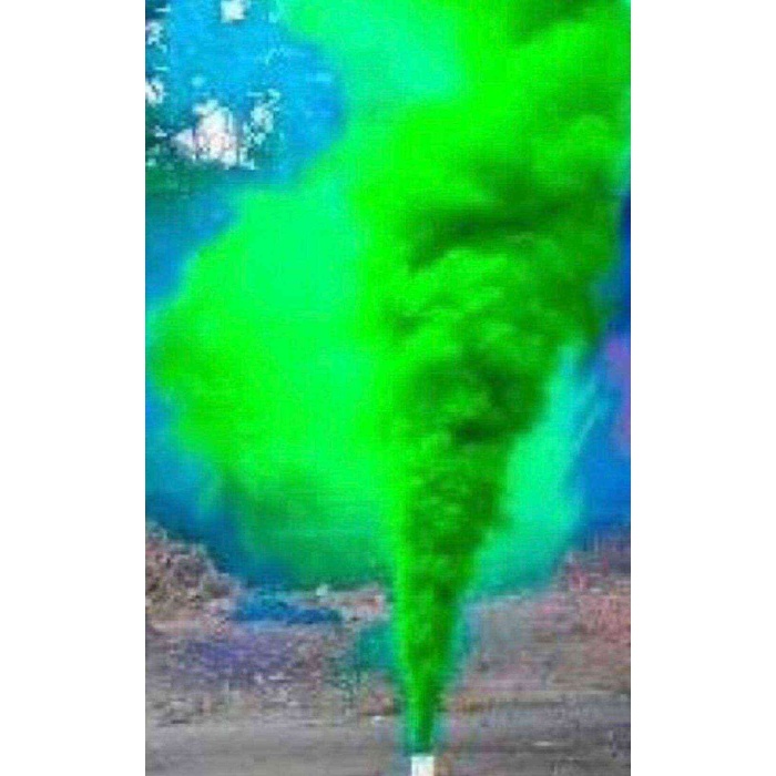 Yeşil Renk Sis Bombası Yeşil Duman 1 Adet
