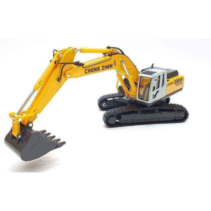 Die-Cast Excavator - Metal Excavator - 68377