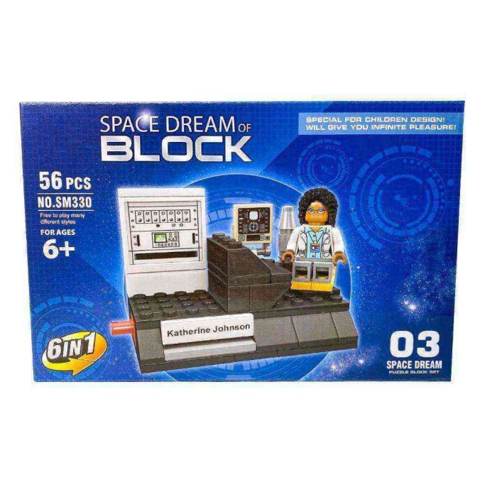 Space Dream of Block - Katherine Johnson - 56 Parça Lego Seti - SM330-03