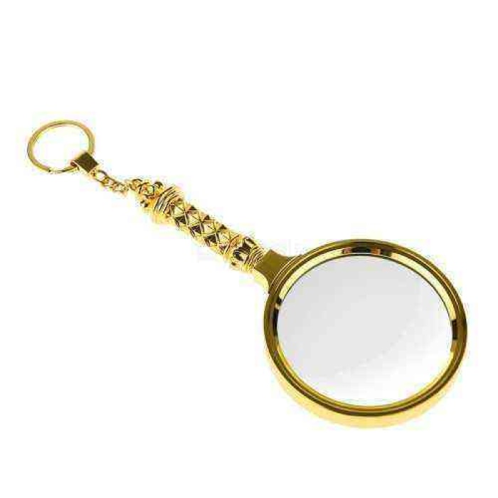 Nikula-5x90mm Tüm Metal Altın Renkli, Hediye Büyüteç,optik Lensler Ile çinko Alaşım Metal çerçeve