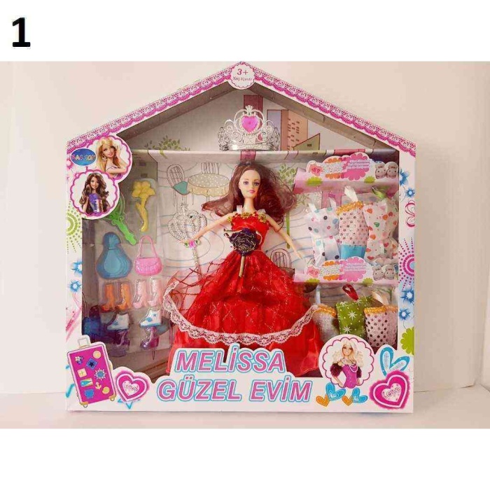 Melissa Bebek Yedek Elbiseli Ve Aksesuarlı - 1115-21
