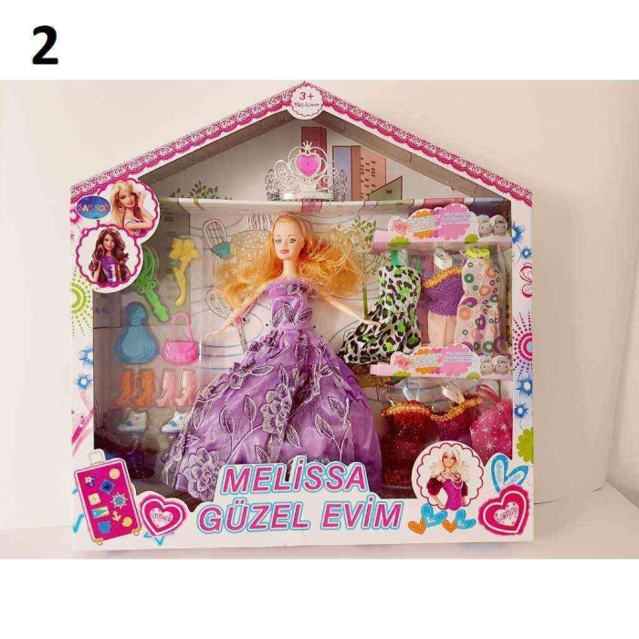 Melissa Bebek Yedek Elbiseli Ve Aksesuarlı - 1115-21