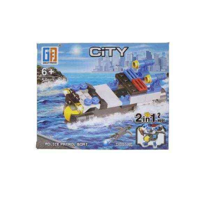 Lego 54 Parça 2in1 Polis Serisi - 123-89