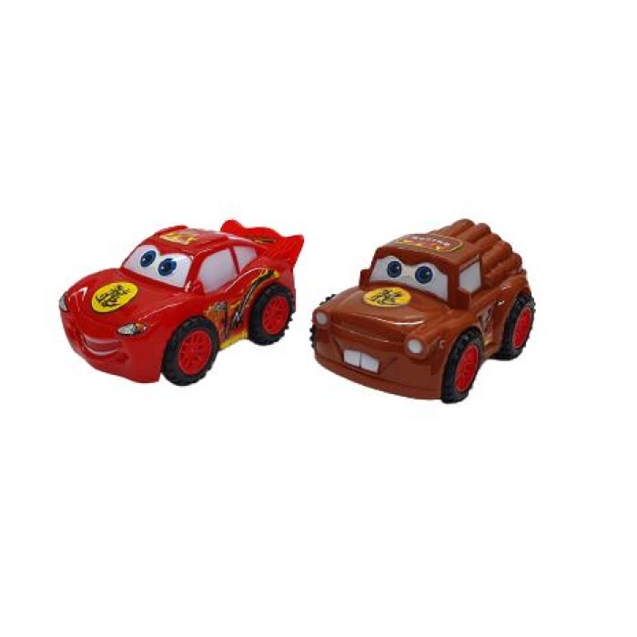 Sürtmeli Araba Seti 2 Araçlı Cars - 388-16