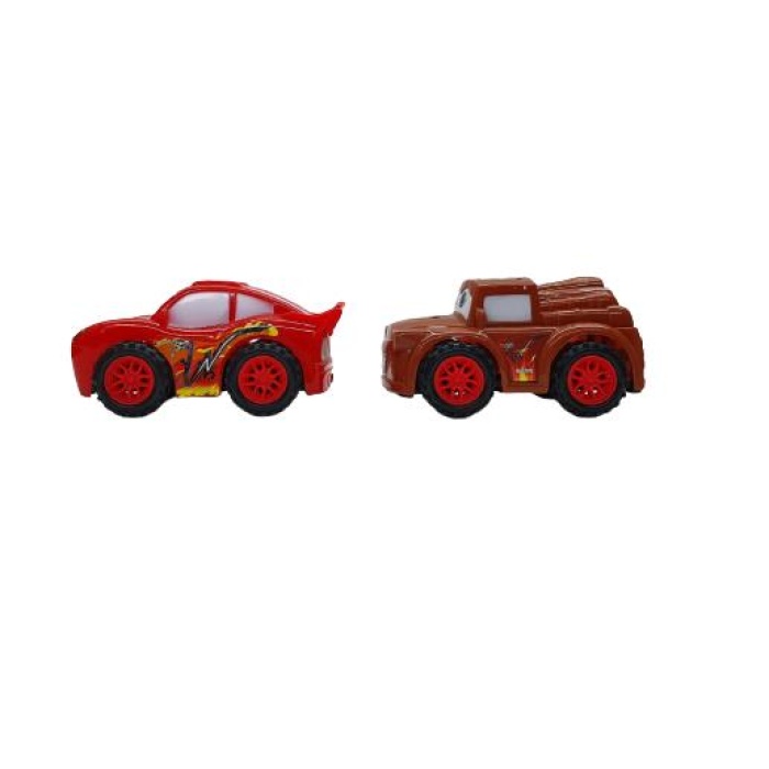 Sürtmeli Araba Seti 2 Araçlı Cars - 388-16