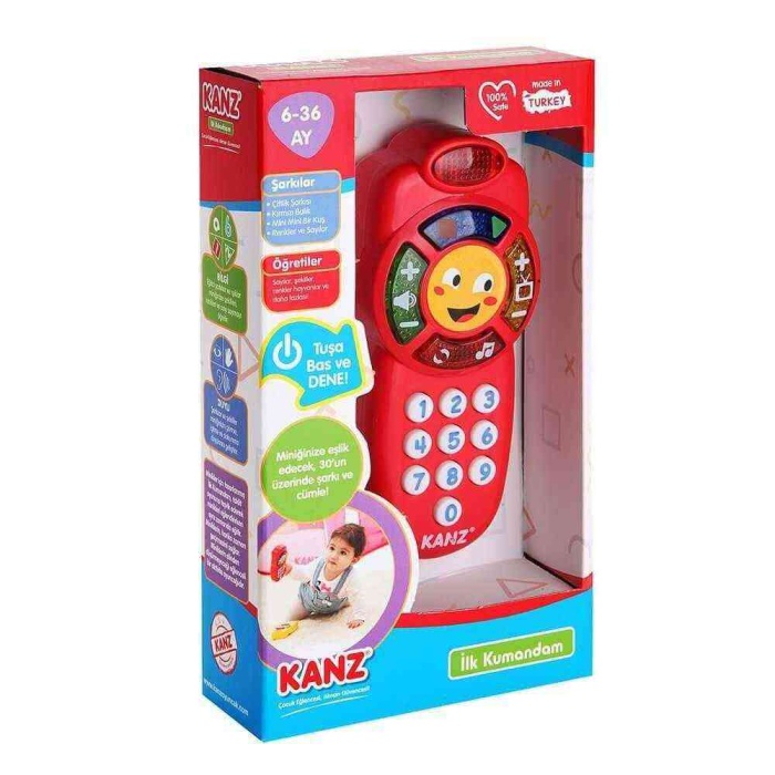 Lets Be Child İlk Kumanda - KNZ-30512-KIRMIZI