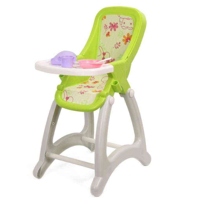 Polesie Oyuncak Bebek Mama Sandalyesi Bebi No :2 - POL-48011-YEŞİL