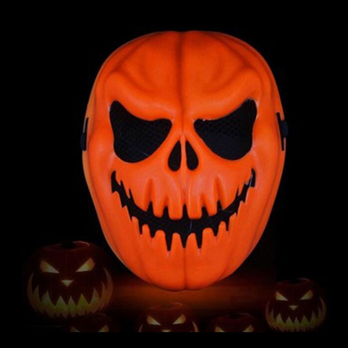 Halloween Balkabağı Maskesi - Kabak Maske - Kampanyalı Halloween Maske