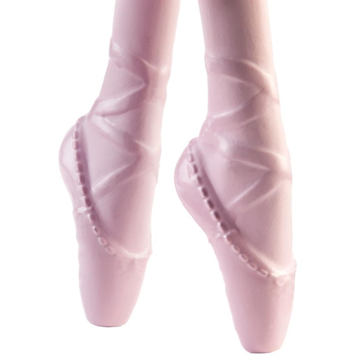 Barbie Balerin Bebekler Kumral Lila Elbiseli - GJL58-GJL59
