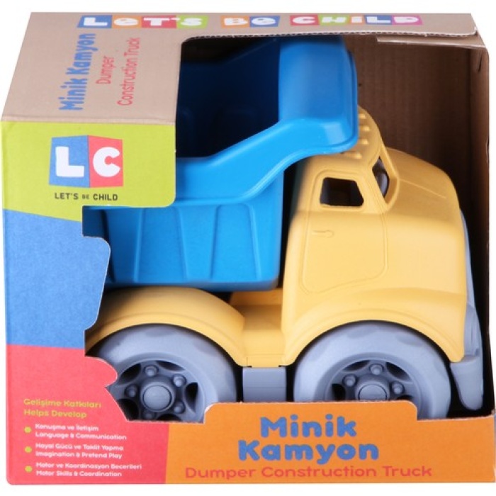 Lets Be Child Minik Damperli Kamyonlar Sarı- LC-30802-SARI