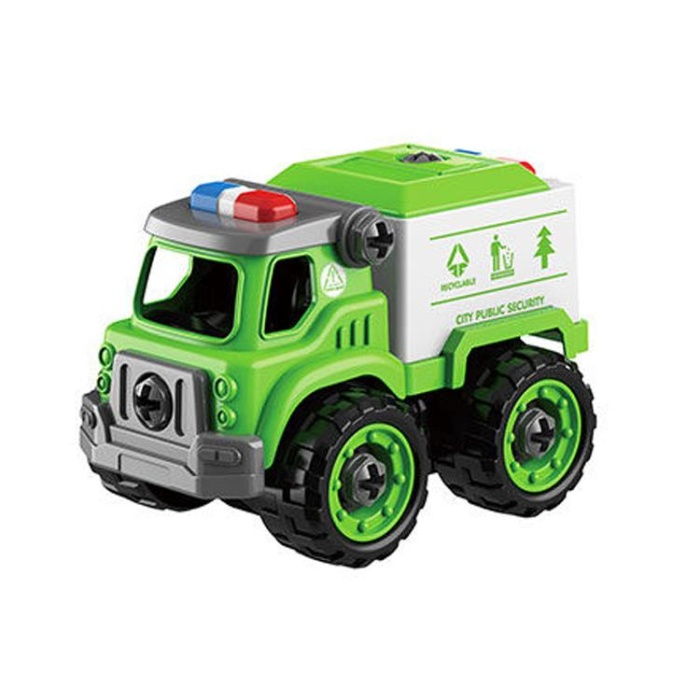 Eğitici 29 Parça Sök Tak Çöp Kamyonu - LM9043