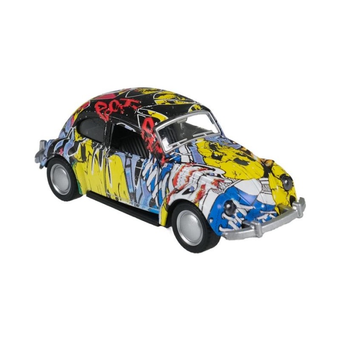Çek Bırak Grafiti Desenli Volskwagen Vosvos - 6632-45T