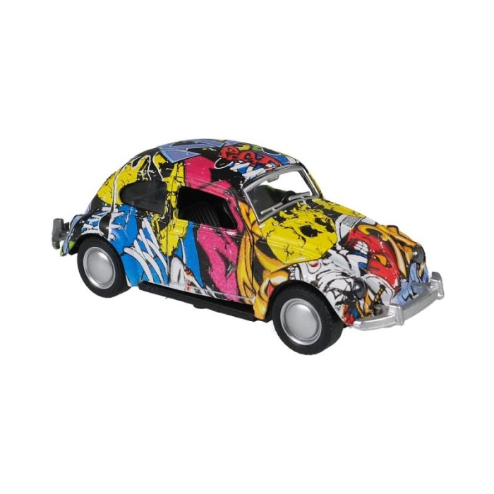 Çek Bırak Grafiti Desenli Volskwagen Vosvos - 6632-45T