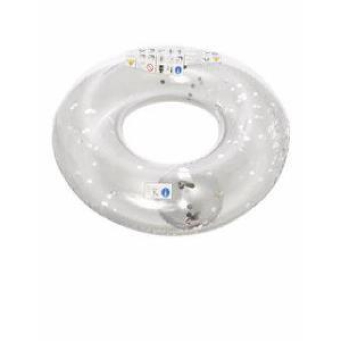 Gümüş Renkli Simli Dev Simit 109 Cm - 554396-ALTIN
