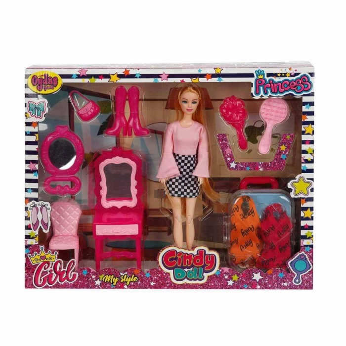 Cindy Bavullu Moda Seti - 02454