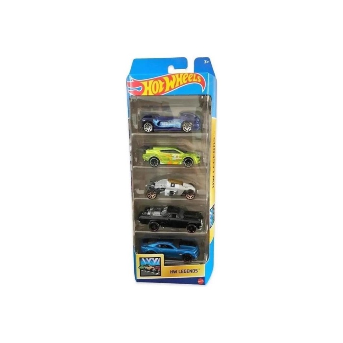 Hot Wheels 5’li Araba Seti Legends - 01806-HFV82