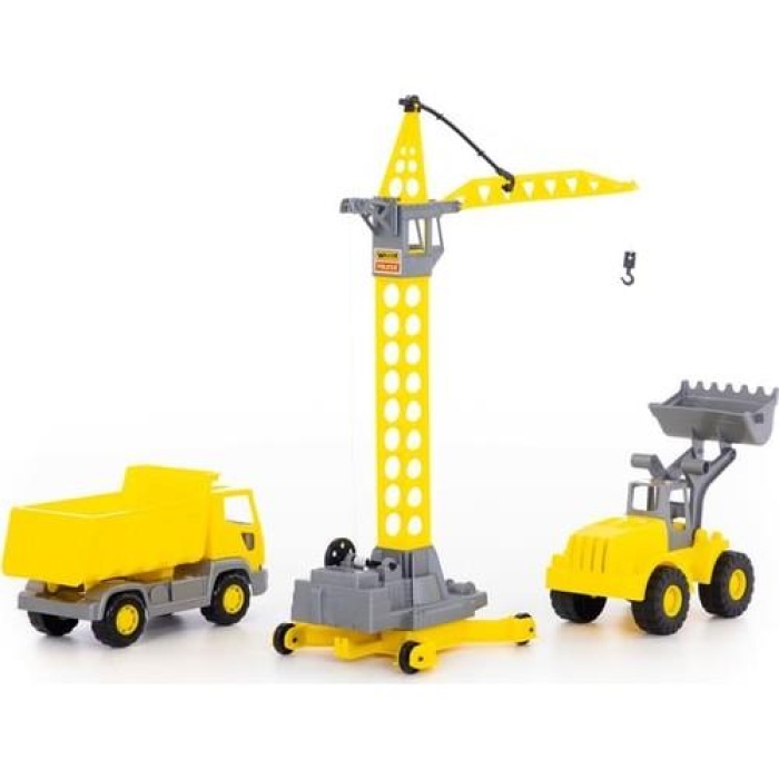 Polesie  İnşaat İş Makineleri Seti - POL-57150