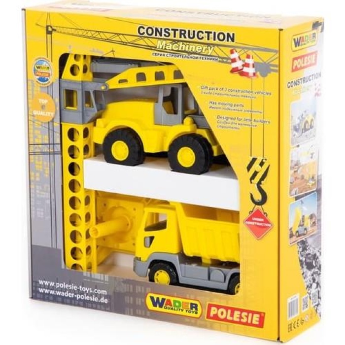 Polesie  İnşaat İş Makineleri Seti - POL-57150