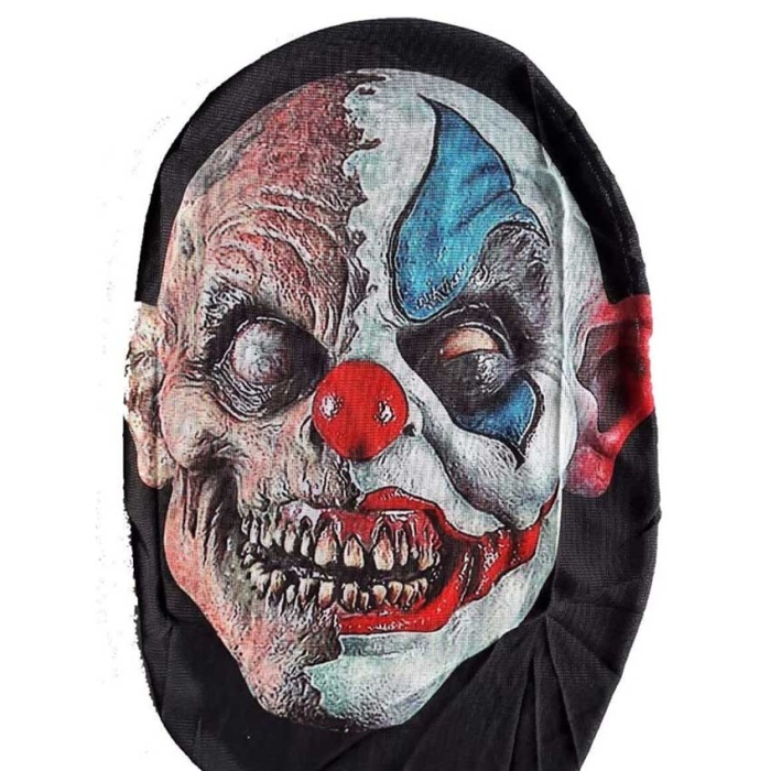 Kafaya Tam Geçmeli Bez Joker Maskesi - Streç Korku Maskesi - 3D Baskılı Maske Model 1