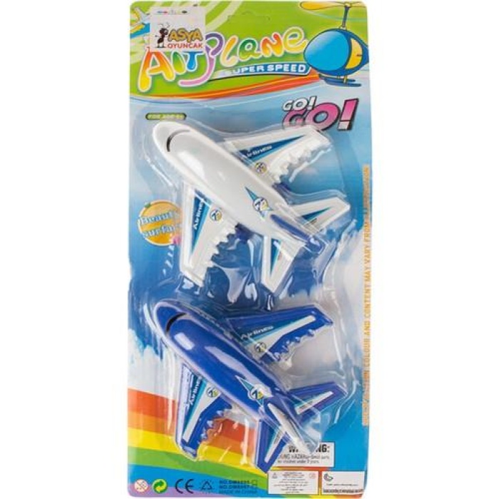 Yolcu Uçağı 2li Set 14 Cm - DM8895-4
