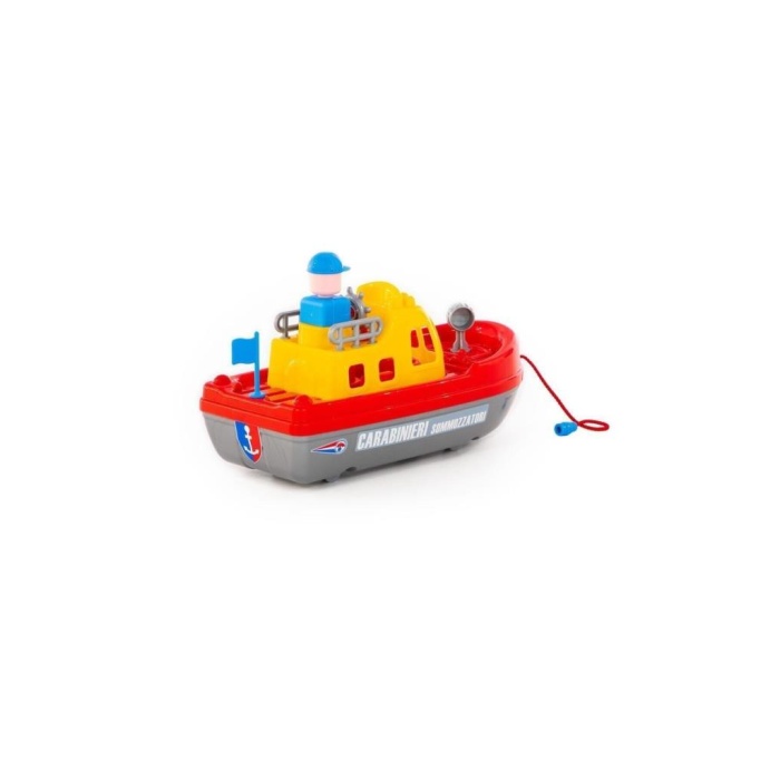 Polesie Figürlü Tekerli Karabiner Tekne - POL-47236