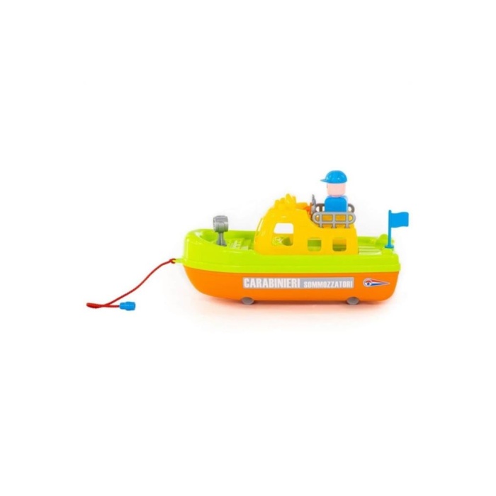 Polesie Figürlü Tekerli Karabiner Tekne - POL-47236