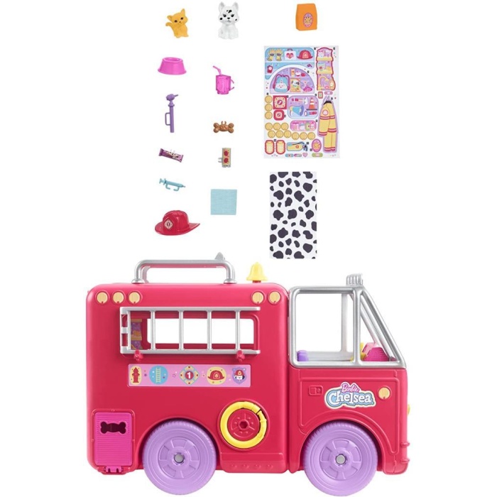 Barbie Chelseanin İtfaiye Aracı - HCK73