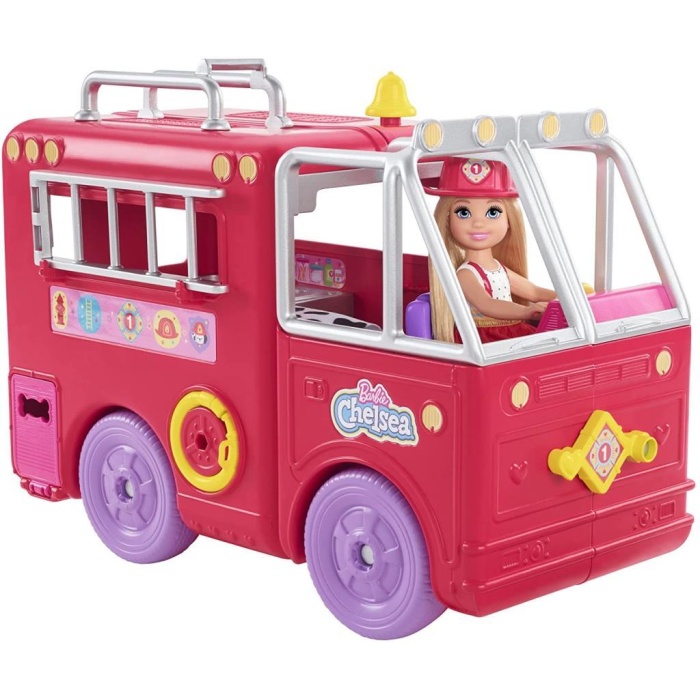 Barbie Chelseanin İtfaiye Aracı - HCK73