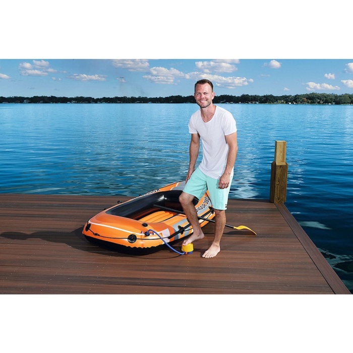 2 Kişilik Bot Hydroforce 196x114 Cm (Pompa+Kürek) Bestway - 61062
