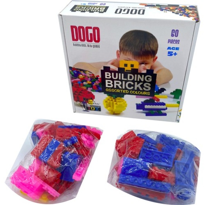 Dogo 60 Parça Karışık Lego Seti - MTML051119001