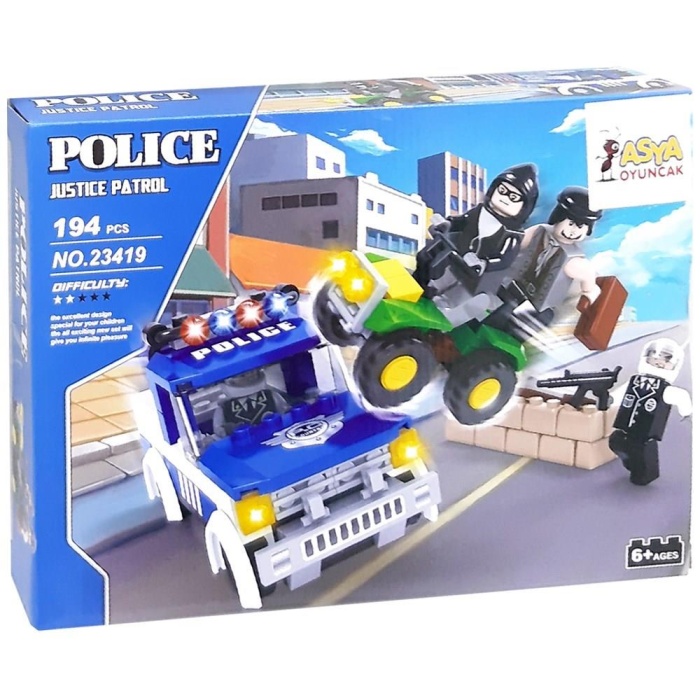 Lego Ausini Polis Seti 194 Parça - 23419