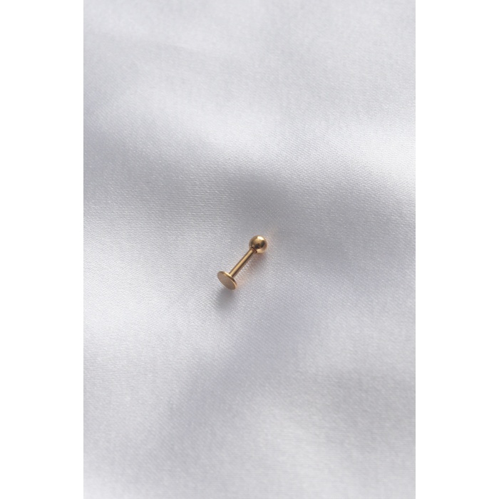 316L Çelik Altın Renk 6 mm Tragus Piercing - BJ-PR1148