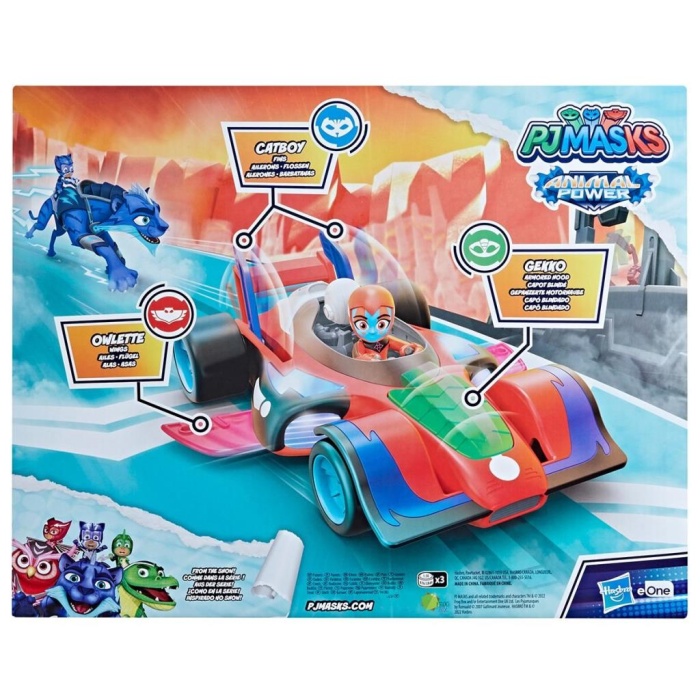 Pj Maskeliler Animal Power Turbo Şimşek Araç - F5206