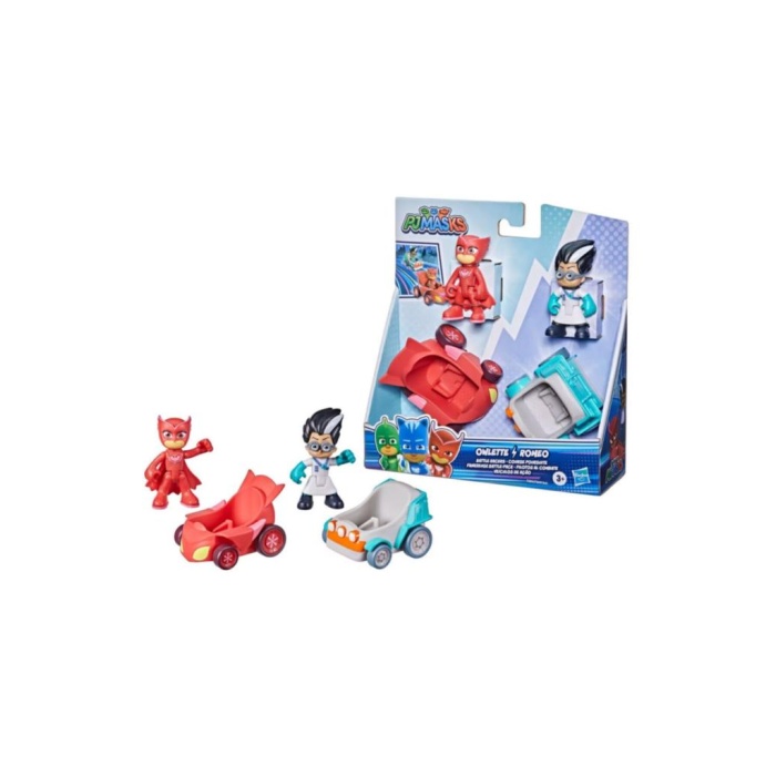 Pj Maskeliler 2Li Figür Ve Araç Seti Owlette-Romeo - F2649-F2842